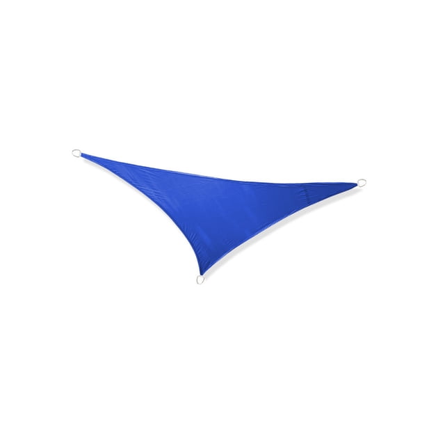 Premium 2.5m Triangle Sunshade Sail - Gray | UV Protection, Waterproof Polyester Fabric | Stainless Steel D-Rings, Reinforced Sewing | Easy Installation for Patios, Gardens, Pools & Outdoor Spaces |