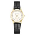 thumbnail image 1 of Reloj de pulsera de cuarzo compacto para entusiastas de la moda y los negocios Golden Grace, 1 of 2