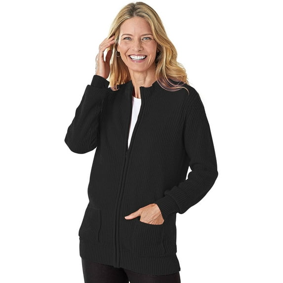 Zip Front Cardigan