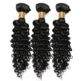 thumbnail image 2 of MY-LADY 3 Bundles 100% Unprocessed Virgin Human Hair Extensions Brazilian Weave Weft Hairpiece for Black Women, Deep Wavy, 30inch, 2 of 10