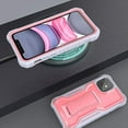 thumbnail image 7 of FITO For iPhone 11 Case, Phone Case with Screen Protector and Kickstand (Pink), 7 of 7