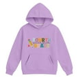 thumbnail image 4 of Mercatoo Forth Grade Graphic Oversized Hooded Pullover Boys Girls First Day of School 𝐁ack to School Fall Winter Sweatshirts, 4 of 4