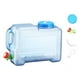 thumbnail image 4 of Contenedor de agua portátil con grifo, cubo de agua, jarra de agua, resistente, multiusos 12 litros, 4 of 9