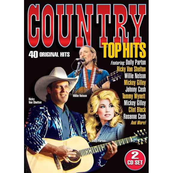 Country Top Hits: 40 Original Hits (2-CD)
