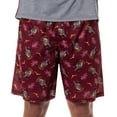 thumbnail image 5 of Harry Potter Hogwarts Castle Men's House Crest 2 Piece Raglan Pajama Short Set Gryffindor Slytherin Ravenclaw Hufflepuff, 5 of 7