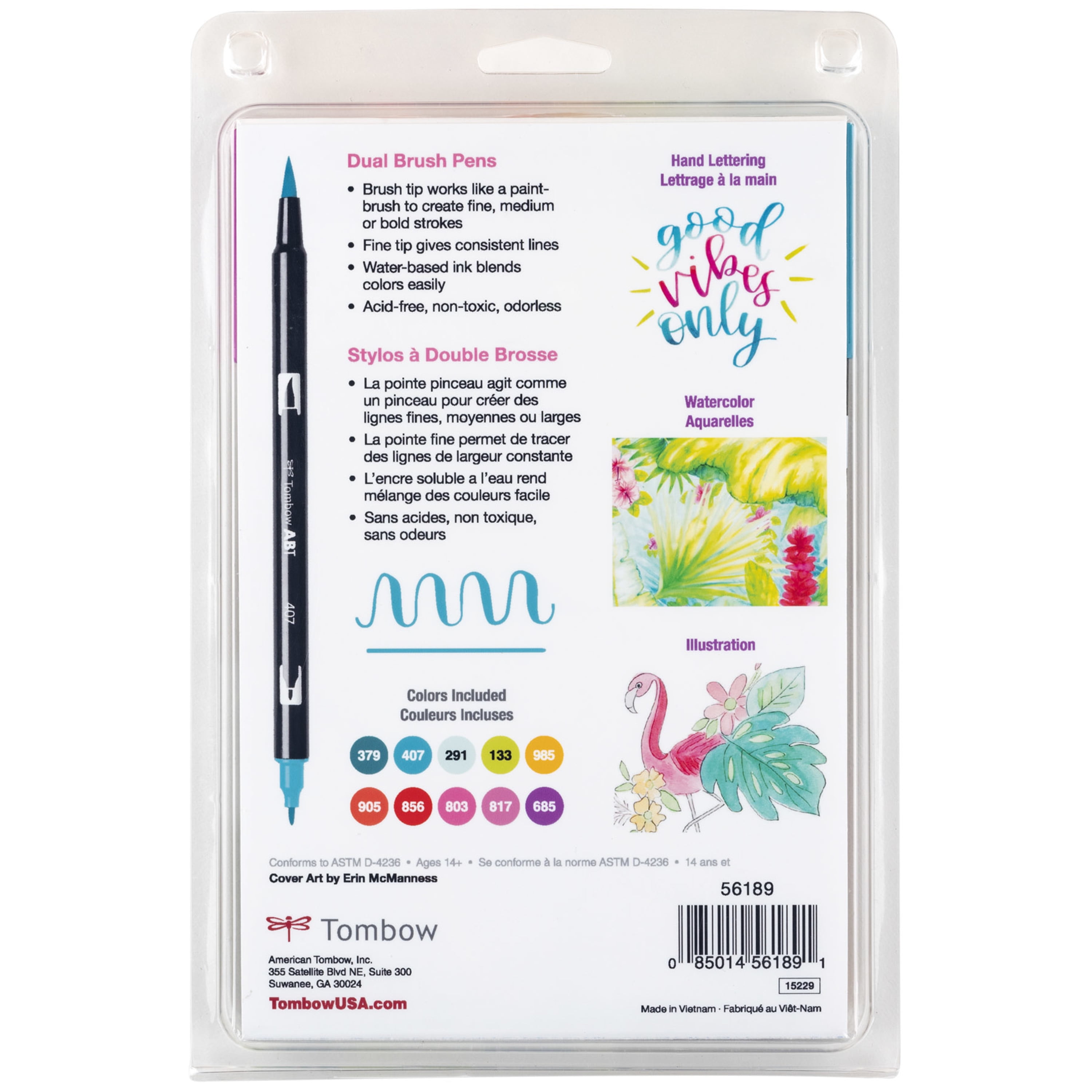 Tombow Dual Brush Marker Set - Pastels — Camp Fashionista