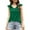 Green, variant on USSUMA Workout Tops for Women Women Fashion Summer Tops For V-Neck Ruffle Sleeve Tops Casual Sleeveless Trendy Holiday Gift Finder Green Polyester+Spandex L