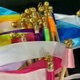 thumbnail image 4 of Naiovety Serpentinas de 10 piezas, decoraciones, varitas de cinta, palo de hadas, suministros para fiestas, herramientas variadas para bodas, Kits de decoración para fiestas, 4 of 6