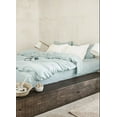 thumbnail image 3 of Pavish Export Cotton Duvet Cover In Blue Melange (3 PCS), Duvet Cover and Two Pillowcases Custom Size Duvet Cover Set Soft Bedding Duvet Cover Queen, 3 of 4