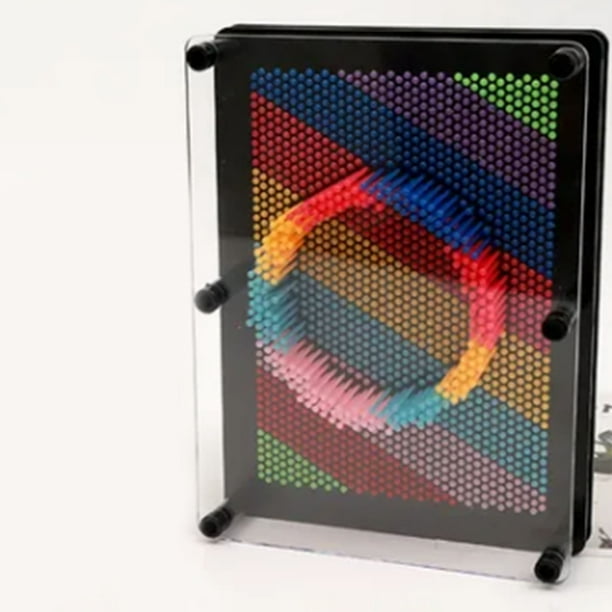 Tablero De Arte 3D Con Pines – Juguete Clásico De Moldes De Mano Para Niños Y Adultos (Tamaños Grande, Mediano O Pequeño)
