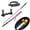 41 inches_LED_Purple, variant on 41 inches Plastic Roronoa Zoro Sword Kitetsu with Belt and Holder Stand