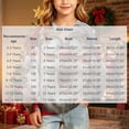 thumbnail image 3 of Nekdswn Kids Christmas Sweatshirt Ugly Xmas Santa Graphic Hooded Pullover Drop Shoulder Long Sleeve Top Warm Fleece Lined Winter Holiday, 3 of 9