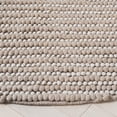 thumbnail image 3 of SAFAVIEH Natura Shannon Geometric Area Rug, Taupe/Ivory, 6' x 6' Round, 3 of 10