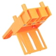 thumbnail image 3 of Hole Guide, Quickly Determine Center Hole Millimeter-Level Accuracy Punch Locator, For Woodworking Round Dowel Splicing Orange, 3 of 8
