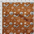 thumbnail image 4 of oneOone Cotton Poplin Twill Brown Fabric Halloween Sewing Craft Projects Fabric Prints By Yard 56 Inch Wide, 4 of 4
