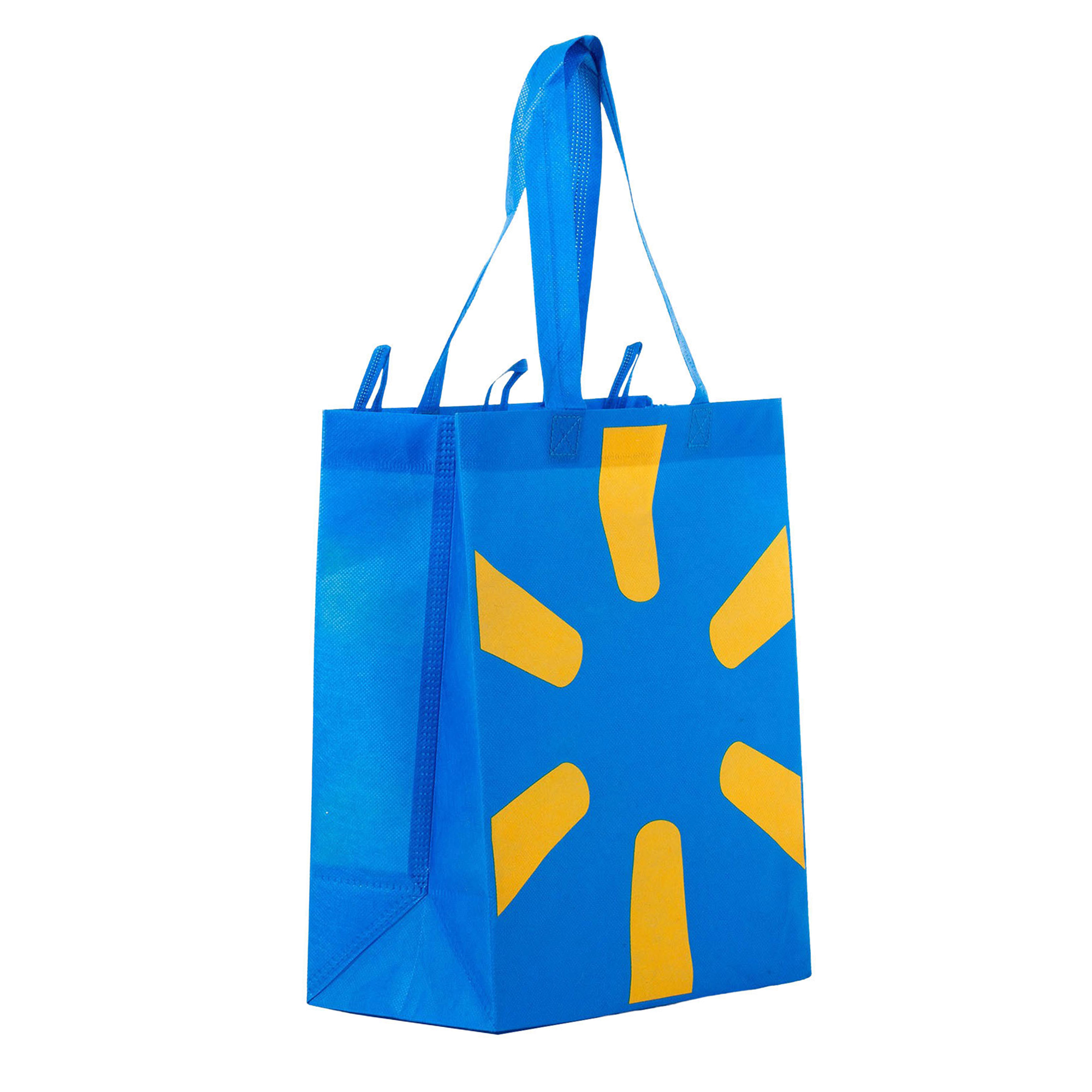 (10 pack) Walmart Reusable Shopping Tote Bag for Adults