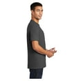 thumbnail image 3 of Port & Company Men's Essential Cotton T-Shirt with Pocket Charcoal 4X-Large, 3 of 6
