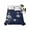 Blue, variant on Full Size Flat Sheet Only, Navy Blue White Floral Soft Brushed Microfiber Bed Sheets, Abstract Art Summer Botanical Hotel Quality Breathable Bedding Top Sheet, Easy Care, 66"x102"