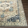thumbnail image 3 of Surya Erin ERN-2303 30 x 90" Runner Microfiber Rug in Blue/Light Olive/Brown, 3 of 7