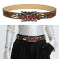 thumbnail image 2 of Jesscasday Punk Waist Belt Edgy Belt Carved Waist Belt Grunge Hip Hop Trend Body Jewelry, 2 of 12