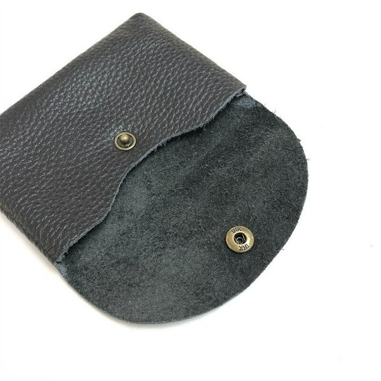 Genuine Cow Leather Small Short Wallet For Men With Money Clip Mens Coin  Purse Credit Card Holder Black Coffee Grey Blue Gift