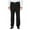 Black, variant on Haggar Men's Big & Tall E-CLO Stria Pleat Front Dress Pant Classic Fit HD90219