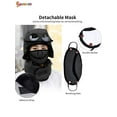 thumbnail image 5 of Spencer Thermal Windproof Trapper Hats with Glasses Winter Ski Hunting Trooper Hat Warm Ear Flaps and Mask Cycling Outdoor Caps for Men Women, 5 of 7