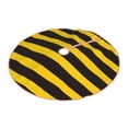 thumbnail image 2 of Kll Bee Stripe Christmas Tree Skirt 48",Party Decorations Farmhouse For Christmas Decorations Holiday Party, 2 of 8