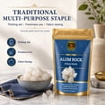 thumbnail image 4 of Spice Magic White Alum Crystal Rock, 7 oz (200 g) | 100% Natural | Traditionally Used for Odor Control, Grooming & Household Uses, 4 of 8