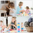 thumbnail image 3 of LAICAIW 1 Set Rope Knitting Machine Knitting Tool Textile Yarn Knitting Gadget Crochet Hook Kids Suit Case, 3 of 7