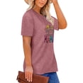 thumbnail image 3 of Anbech Mother's Day Plus Size T-Shirts for Women Graphic Mama And Flowers Print Oversize Short Sleeves T-Shirt with Round Neck, 3 of 4