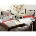 thumbnail image 5 of Saro Lifestyle Fringed Linen Design Stone Washed Runner Ivory, 5 of 5