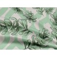 thumbnail image 5 of oneOone Rayon Light Mint Green Fabric Leaves Sewing Craft Projects Fabric Prints By Yard 56 Inch Wide, 5 of 5