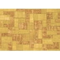 thumbnail image 1 of Ahgly Company Indoor Rectangle Patchwork Brown Transitional Area Rugs, 3' x 5', 1 of 4