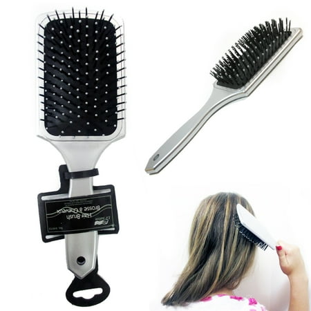 - Tangle Detangling Brush Wet Dry Hair Gentle Bristles Shower Salon Women Men Kids