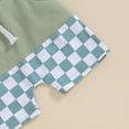 thumbnail image 7 of Bagilaanoe 2pcs Toddler Baby Boy Shorts Set Plaid Sleeveless Tank Tops + Shorts 6M 12M 18M 24M 3T Kids Casual Summer Clothes, 7 of 7