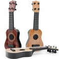 thumbnail image 2 of 2pcs Simulación de guitarra pequeña Ukulele Educación temprana Ukulele Kids Musical Learning Toy, 2 of 5