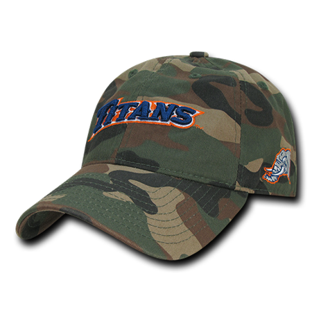 - NCAA CSUF Cal State Fullerton Titans Camo Camouflage Baseball Caps Hats