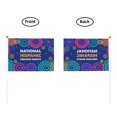 Hispanic Heritage Month Latin American 2024 Flag Small Mini Hand Held