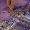 thumbnail image 4 of Ambesonne Urban Jigsaw Puzzle Durable Cardboard, New York City Landmarks, 1000 pcs, Violet Purple, 4 of 5