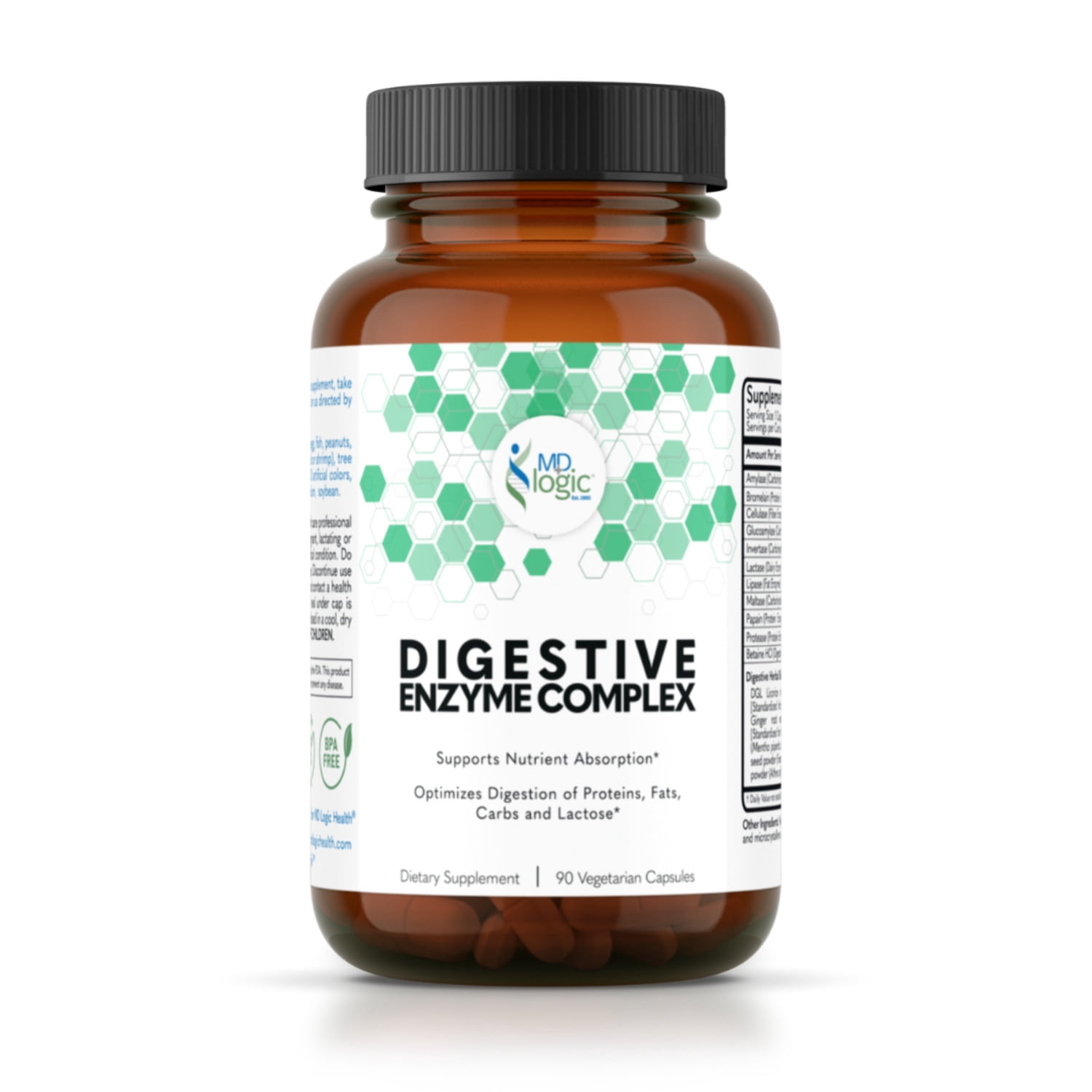 Flora Daily Maintenance Digestive Enzymes - Contains 7 Enzymes for