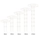 thumbnail image 4 of 2023 New Tall Garden Trellis for Climbing Plants - Unique Design, Sturdy Metal Construction 26s, 4 of 5