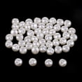 thumbnail image 3 of 50pcs Botones de perla Sunnimix blancos 11mm para costura DIY, 3 of 8