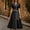 Black, variant on NTACZA Dresses for Women Dressy Wedding Guest Dress Polka Dot Midi Ruched Waist Short Sleeve Lapel Collar Size L