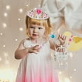 thumbnail image 2 of yeacher Girl's Pretend Play Jewelry Set with Earrings, Rings, Necklace, Tiara, and Magic Wand - SP03-2, 54-Piece Assorted Colors, 2 of 5