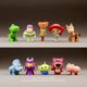 thumbnail image 2 of Figuras de acción de Toy Story de Disney, Woody, Buzz Lightyear, 3-4cm, postura, Anime, decoración, Colección, modelo de juguete para niños Gong Bohan LED, 2 of 2