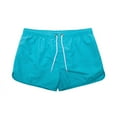 thumbnail image 5 of Men Swim Trunks Short with Mesh Lining Solid Bathing Suit, 5 of 8