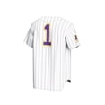 thumbnail image 3 of Men's GameDay Greats #1 White ECU Pirates Lightweight Baseball Jersey, 3 of 4