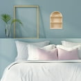 thumbnail image 1 of FONDOTIN Beige Wall Figurine Display Rack with Sturdy Design for Versatile Home Storage, 1 of 8