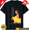 Black-5, variant on Vintage Hispanic Heritage Latina Power Flowers Women T-Shirt, NEW INSTOCK-TH85669